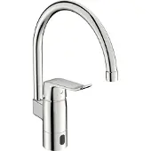 Hansa Infrarot-Spültischarmatur HANSACARE Hybrid/Bluetooth, Batt, Ausl. 178mm, chr