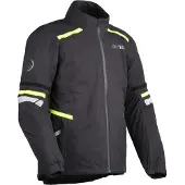 Dane Husly XPR-Tex Regenjacke, schwarz/neon-gelb, 3XL