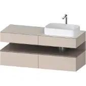 Duravit QA4766043910000 QTG KWTU WH Ek. 1400x550x600 Tp. Mt.
