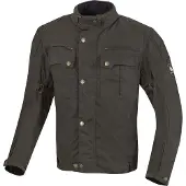 Merlin Perton Motorrad Wachsjacke, braun, 4XL