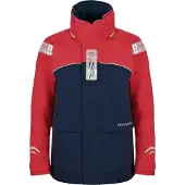 Crazy4Sailing Damen Bergen II Offshore Segeljacke, Rot / Navy, M