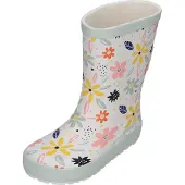 Koel Barefoot - Gummistiefel WELLIE BARE MULTI white flowers, Größe:24 EU