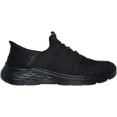 SKECHERS Garner Newick Slip-On Schwarz BBK Größe EU 44