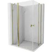 Mexen Mist Duo Duschkabine 120 x 70 cm, transparent, gold - 8A4-120-070-50-00