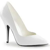 Pleaser SEDUCE-420V Damen Pumps von , Weiß , EU 37, US 7
