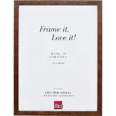 Effect Bilderrahmen Effect Holz-Spiegel Profil 2430 nussbaum 25x50 cm