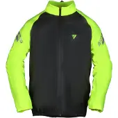 Modeka Flex Dry Motorrad Regenjacke, schwarz/gelb, M