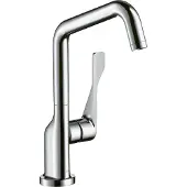 Axor Citterio DN15 Einhebel-Küchenmischer 260 mit Schwenkauslauf, 39850990, Farbe: Polished Gold Optic