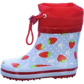Beck Mädchen Erdbeere Gummistiefel, Blau, 28 EU