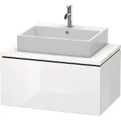 Duravit Konsolenunterschrank L-CUBE 400 x 820 x 547 mm flannel grey seidenmatt
