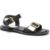 Keddo Damen Klassische Sandalen 8571543101 Farbe: Schwarz Größe: 39