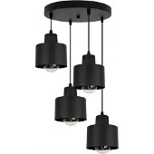 Light11 HOME Moderne Deckenhängelampe Schwarze Led-Lampe