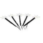 Konstsmide LED Spiessleuchte mit 5 Sterne