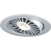 Paulmann Turbo, Schlafzimmer, Wohnzimmer, Chrom, Weiß, LED, 3000 K, warmweiß