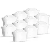 Pearlco Unimax Filterkartuschen Pack 10 für Brita Maxtra Plus Wasserfilter Systeme