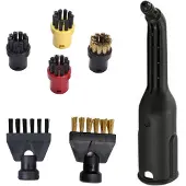 INF Bürstenaufsätze und Dampfdüse für Kärcher SC/SG, 7 Ersatzteile