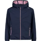 CMP KID G Jacket FIX Hood blue-fard (12MN) 92