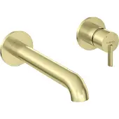 Lomadox Unterputz-Waschbeckenarmatur, 2-teilig, Gold gebürstet, SILIA-30
