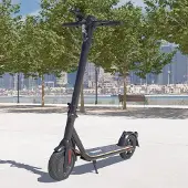 VIRON Elektro Scooter mit Straßenzulassung ABE E-Scooter 20 km/h Aluminium Elektroroller eKFV Zulassung Faltbar Roller EScooter - schwarz
