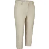 Kjbrand Caprihose "Betty 7/8", Damen, Gr. 48, N-Gr, beige, Web, Obermaterial: 60% Baumwolle, 37% Polyamid, 3% Elasthan, Basic schmal, Hosen Caprihose, Sommerhose