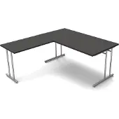 Kerkmann Büromöbelfabrik Schreibtisch start up BxT 160x180cm anthrazit