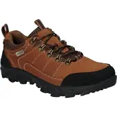 American Club CY110 Herren Lederschuhe, Leder Trekkingschuhe, Solide Herrenschuhe, Braun 44