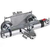 OEM Thermostatischer Duscharmatur, Doppelgriff, Automatische Thermostatsteuerung, Nur Mischventil B