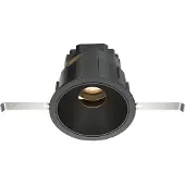 Maytoni Wise LED Einbaustrahler Schwarz - 10 W , CRI 90 , 570 lm