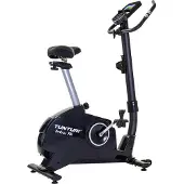 Tunturi FitCycle 70i Heimtrainer - Fitnessrad für zu Hause mit 32 Widerstandsstufen - Ergometer mit 20 Programmen - 150 kg Benutzergewicht - Ausgestattet mit Tablet-Halterung und Transportrollen