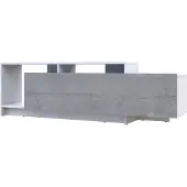 Nabbi Fernsehtisch Ulfet U2 - weiß / beton