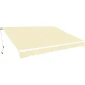 Syfax Gelenkarmmarkise 400 cm Cremeweiß