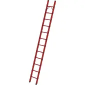 Munk Vollkunststoff-Anlegeleiter ohne Traverse 12 Sprossen