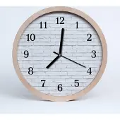 Tulup Holzuhr 30fi cm wanduhr - Mauer Architektur
