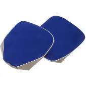 FEZ Fahrzeugteile Set: 2x Sitzbezug blau-grau (für Einzelsitze) - für AWO-Sport