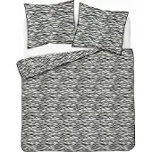 Detexpol Bettwäsche, Perkalbettwäsche, mit Paspel, elegant 200x220 5591b Zebra