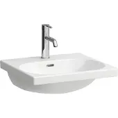 Laufen LUA Waschtisch, ohne Hahnloch, ohne Überlauf, 500x460mm, H8100810001421, Farbe: Weiß
