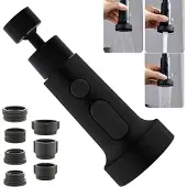 OEM Drehbarer Küchenarmatur Zubehör mit 360° Rotation schwarz