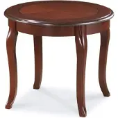 Feldmann-Wohnen Couchtisch Wohnzimmertisch Royal 60x60x50cm Nussbaum dunkel Jugendstil
