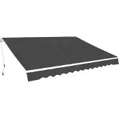 Syfax Gelenkarmmarkise 350 cm Anthrazit