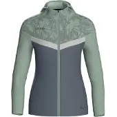 Jako Damen Kapuzenjacke Iconic 6824-852 36 - Anthra Light/Mintgrün/Soft Grey - 36