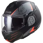 LS2 FF906 Advant Codex Klapphelm, schwarz matt/titan, XS (53/54)