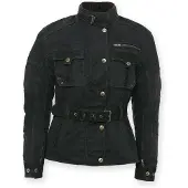 Bores Monika Damen Wachsjacke, schwarz, 2XL