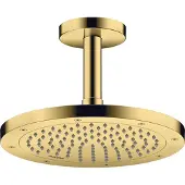 Hansgrohe Deckenanschluss Axor 100mm, rund, polished gold optic