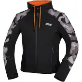 IXS Moto Camo Motorrad Textiljacke, schwarz/camouflage, M