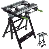 TRUTZHOLM Arbeitstisch 32642, höhenverstellbar, 60 x 78-107,5 x 56 cm, Spanntisch klappbar