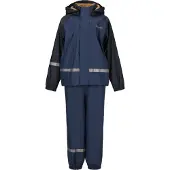 ZigZag Regenanzug (Set, 2-tlg.) Augus mit wärmendem Fleece-Futter 2135 Dark Denim 128