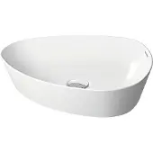 Duravit Aufsatzwaschbecken Cape Cod 50x40,5cm, o. HL, ÜL, HLB, we WG