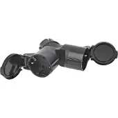 Pricenet Schuko Stecker Zweifach IP44 Kupplung Schukostecker Mehrfachsteckdose Steckdose