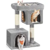 OEM Lichtgrauer Katzenbaum mit Sisal