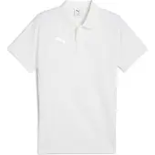 Puma Teamevostripe Polo white-silver-feather gray (04) XL